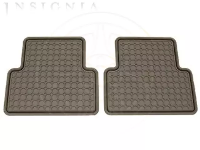 12498108 - Interior: Floor Mats, All-Weather, Rear for Cadillac: CTS Image