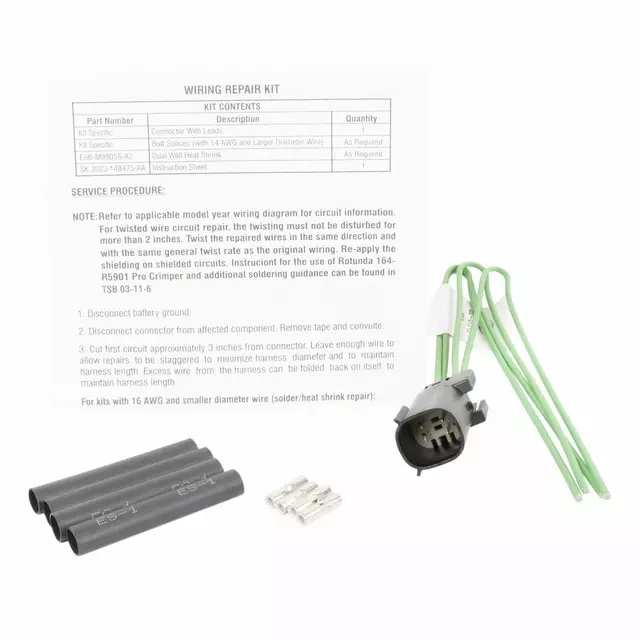Wire Assembly - Ford (CU2Z-14S411-ZB)