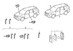 8990H0E030 - : Keyless Entry Transmitter for Toyota Image