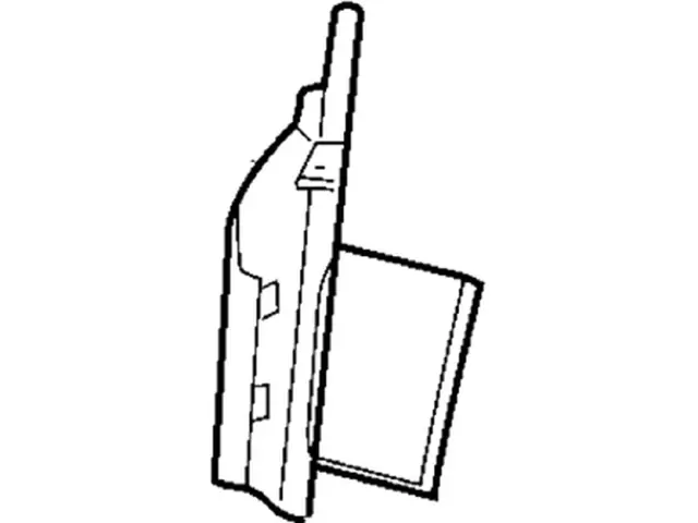 2C3Z15672A33AAA - Body: Side Cover for Ford: Excursion, Expedition, F-250 Super Duty, F-350 Super Duty, F-450 Super Duty, F-550 Super Duty Image