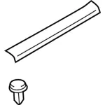 CV6Z5413208AA - : 2012-2018 Ford Focus - Front Sill Plate for Ford: Focus Image