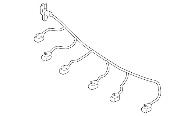 1675405633 - Attachment Parts: Electrical Wiring Harness for Mercedes-Benz: GLE350, GLE450, GLE450e, GLE53 AMG, GLE580, GLS450, GLS580 Image image