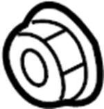 122300321 - Suspension: Strut Nut for INFINITI: FX35, FX45 Image
