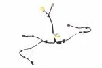 84393895 - : Rear Object Alarm Sensor Wiring Harness for GM Image