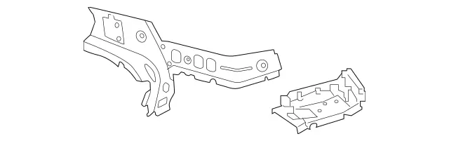177640210064 - Side Panels: Console for Mercedes-Benz Image