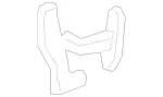 9107201600 - Body: Lower Hinge for Mercedes-Benz Image