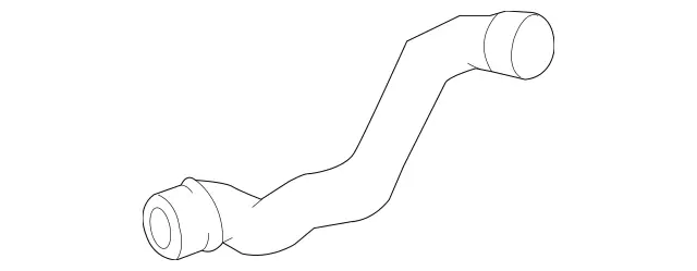 2095011682 - Cooling System: Lower Hose for Mercedes-Benz Image