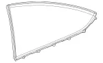 204670190064 - : Side Window, Fixed for Mercedes-Benz Image
