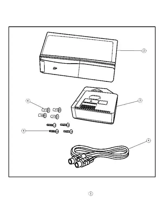 5013661AA - Mopar Accessories - Component Parts: Din Cable for Mopar Image