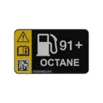 68564902AA - : Unleaded Fuel Only Label for Mopar Image
