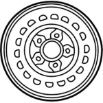 F65Z1015CA - Suspension: Wheel, Steel for Ford: F-150, F-250 Image