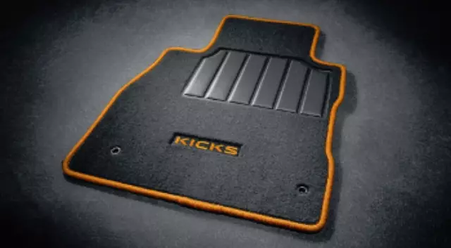 T99E25RL4B - : Floor Mats, Orange for Nissan Image