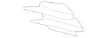 2058855901 - Detachable Parts: Cover, Bumper Area for Mercedes-Benz Image