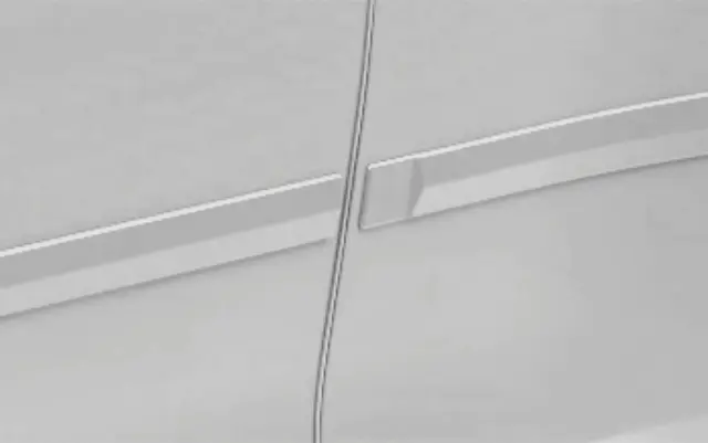 SOA801P080TQ - Exterior: Door Edge Guards - Ice Silver Metallic for Subaru: WRX Image