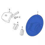 7L1Z3600CD - Steering: Steering Wheel for Ford: Expedition Image