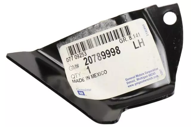 20789998 - Body: Uniside Panel Front Bracket for Cadillac: SRX Image