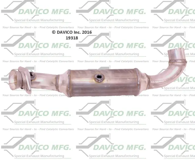 19318 - Exhaust: Direct Fit Catalytic Converter for DAVICO CONVERTERS Image
