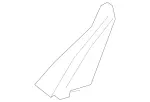 29372045009051 - Body: Corner Trim for Mercedes-Benz Image