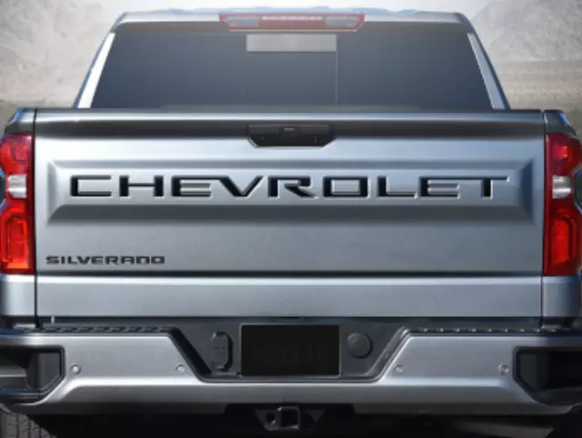 3-D Urethane Chevrolet Tailgate Lettering - GM (19432560)