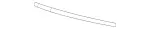 190885470164 - Attachment Parts: Trim Bar for Mercedes-Benz Image