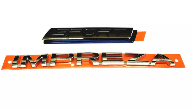 93079FJ020 - Body: Nameplate for Subaru: Impreza Image