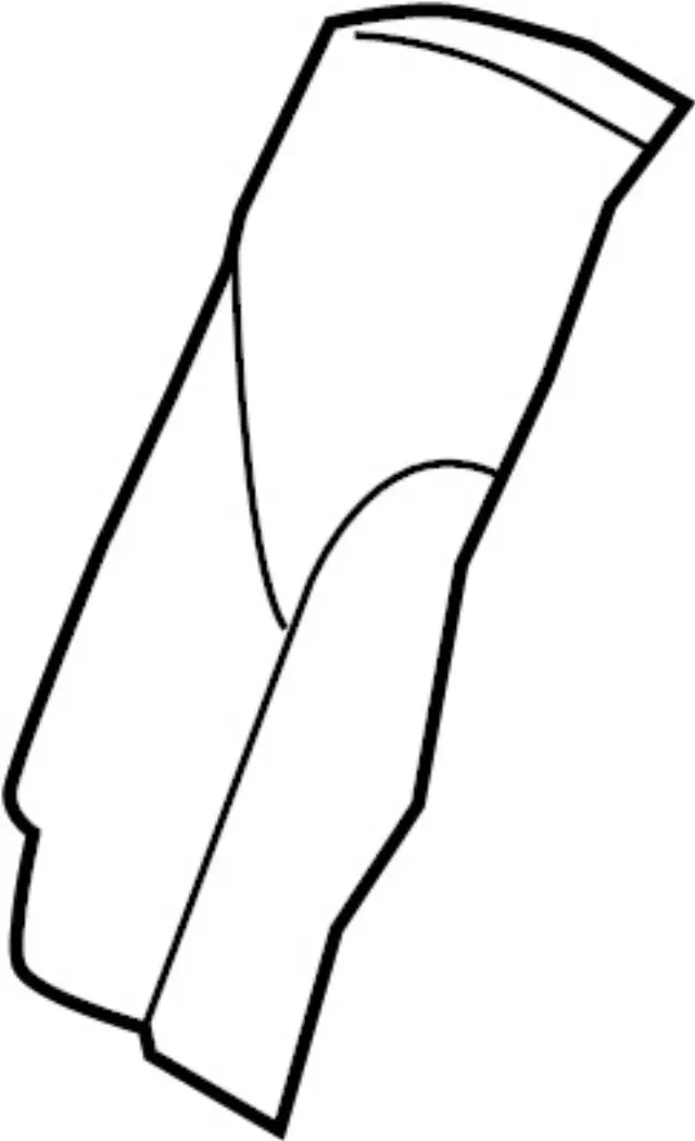 896111LK5A - Body: Seat Back Pad for INFINITI: QX56, QX80 Image