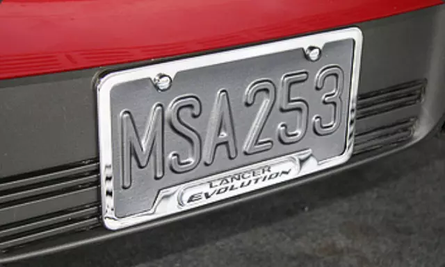 MZ314111 - Exterior: License Plate Frame for Mitsubishi Image