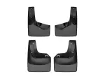 110071120089 - : Black MudFlap No-Drill DigitalFit® MudFlap Kit for WeatherTech Image