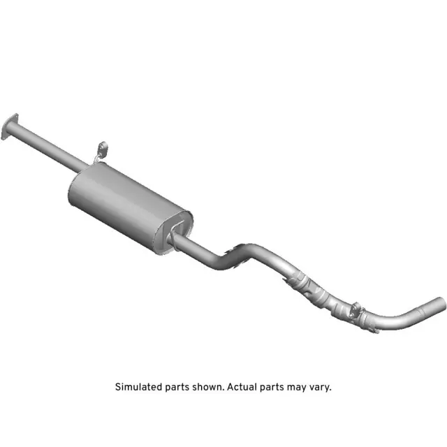 23364882 - Exhaust: Muffler for Chevrolet: Express 2500, Express 3500, Express 4500 | GMC: Savana 2500, Savana 3500, Savana 4500 Image