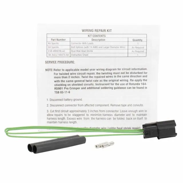 Wire Assembly - Ford (AU2Z-14S411-AGC)