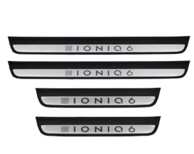 KLF45AKA00 - Exterior: Door Sill Plates - Alloy for Hyundai: Ioniq 6 Image