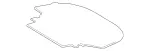 22068011429C20 - Body: Floor Cover for Mercedes-Benz Image