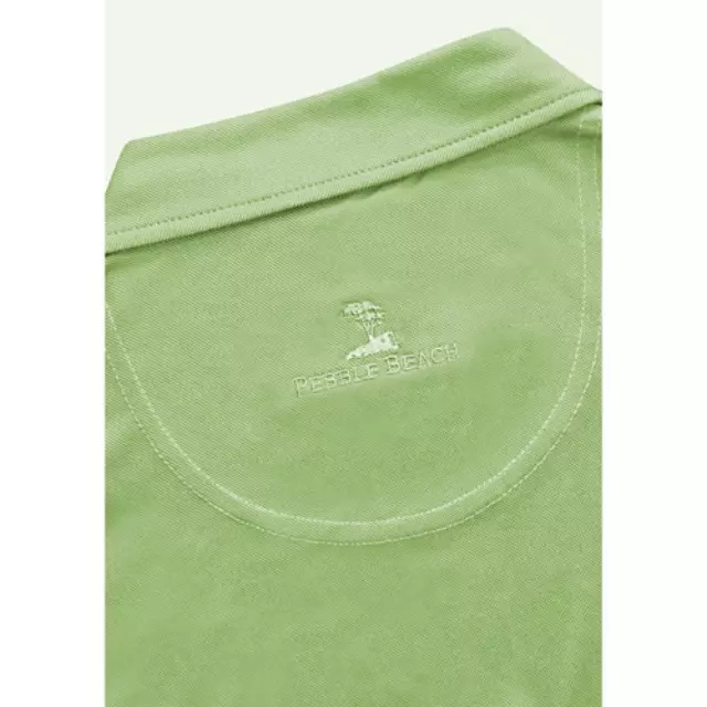 144411701 - : Mer Mens Pique Polo By Pebble Beach (Amw for Mercedes-Benz Image