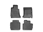 4420212 - : Black FloorLiner™ DigitalFit®, Front &amp; 2nd Row for WeatherTech Image