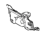 9L3Z17B984ACP - : Plate Bumper Mounting for Ford Image