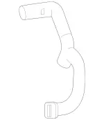 2128320000 - Electrical System: Air Duct for Mercedes-Benz Image