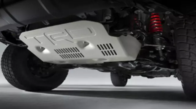 PT93800140 - Exterior: Trd Stamped Aluminum Front Skid Plate for Toyota: 4Runner, FJ Cruiser Image