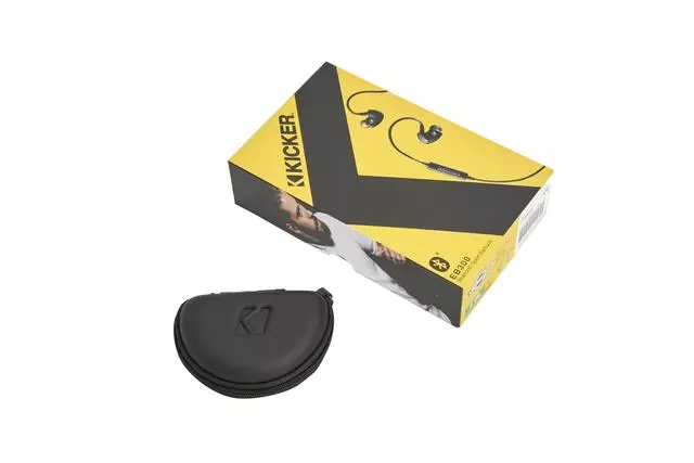 19368028 - Electronics: Audio Bluetooth Earbuds By Kicker for Buick: Cascada, Enclave, Encore, Encore GX, Envision, LaCrosse, Regal, Regal Sportback, Regal TourX, Verano | Cadillac: ATS, CT4, CT5, CT6, CTS, ELR, Escalade, Escalade ESV, SRX, XT4, XT5, XT6, XTS | Chevrolet: Blazer, Bolt EV, Camaro, City Express, Colorado, Corvette, Cruze, Cruze Limited, Equinox, Express 2500, Express 3500, Express 4500, Impala, Malibu, Malibu Limited, Silverado 1500, Silverado 1500 LTD, Silverado 2500 HD, Silverado 3500 HD, Sonic, Spark, Spark EV, SS, Suburban, Suburban 3500 HD, Tahoe, Trailblazer, Traverse, Trax, Volt | GMC: Acadia, Acadia Limited, Canyon, Savana 2500, Savana 3500, Savana 4500, Sierra 1500, Sierra 1500 Limited, Sierra 2500 HD, Sierra 3500 HD, Terrain, Yukon, Yukon XL Image