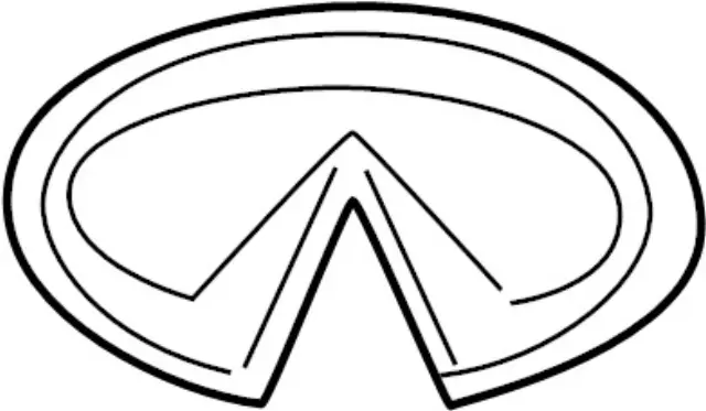 628903W700 - Body: Emblem for INFINITI: QX4 Image