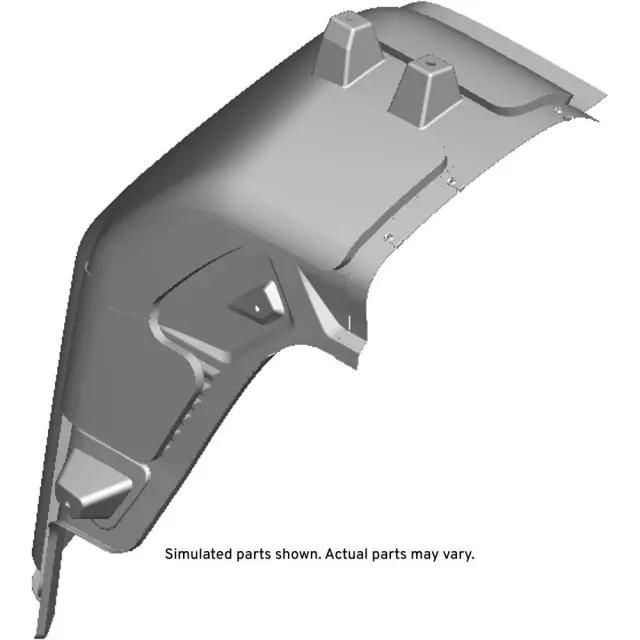 84939307 - : Wheelhouse Liner for GMC: Hummer EV Pickup Image