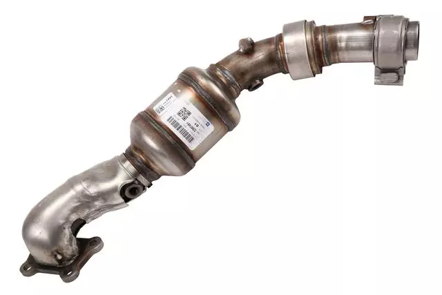 22997491 - : Passenger Side 3-Way Catalytic Converter with Pipe, Flange, Bushings, Clamp, and Studs for Cadillac: ATS, CTS Image