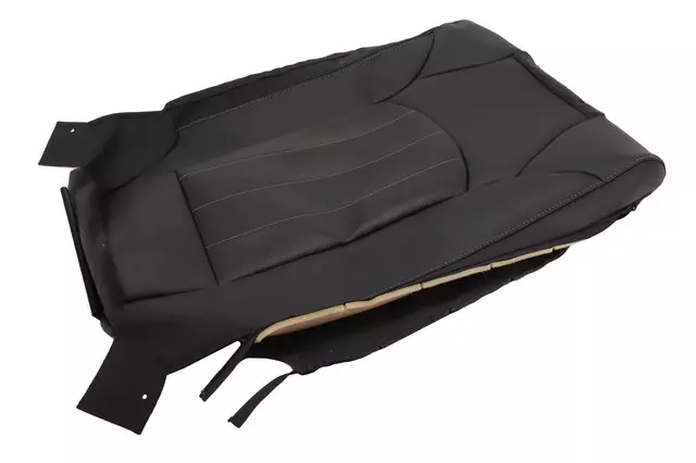 Ebony 3rd Row Passenger Side Seat Back Cushion Cover - GM (22971680)