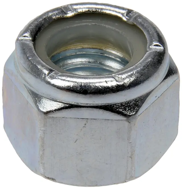 784762D - : Hex Lock Nuts With Nylon Ring - Grade 2 - 1/2 In.-13 for Dorman Image