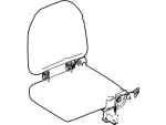 BL5Z1360026AA - Body: Rear Seat for Ford: Ranger Image