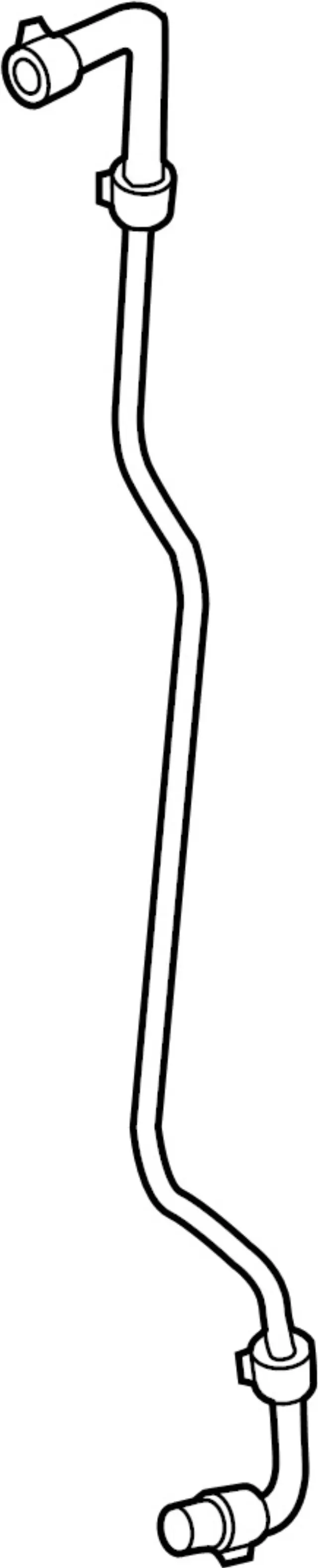 216341LA1A - Belts &amp; Cooling: Automatic Transmission Oil Cooler Hose for INFINITI: QX80 Image