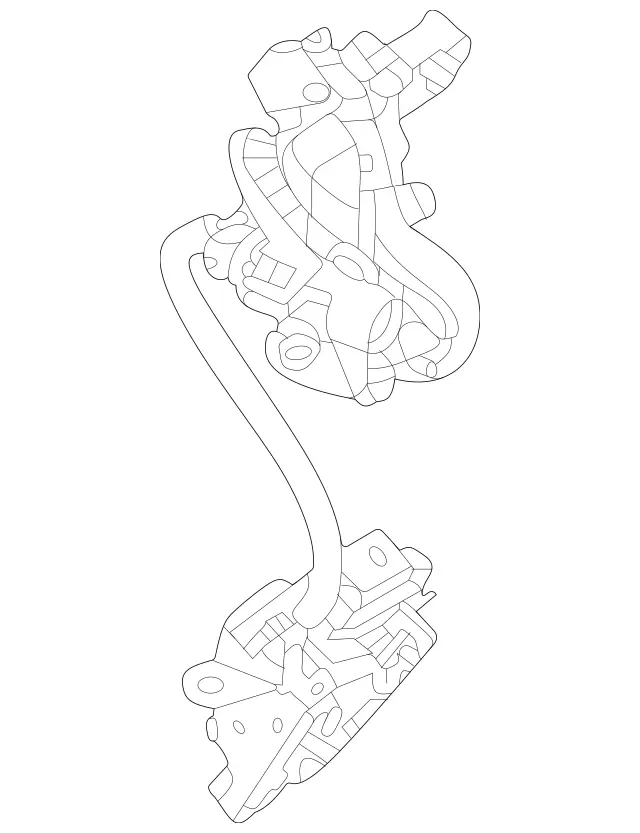 99740060064 - Rear-End Door: Door Lock for Mercedes-Benz: GL350, GL450, GL550, GL63 AMG, GLA250, GLC43 AMG, GLE300d, GLE350, GLE400, GLE43 AMG, GLE450 AMG, GLE550e, GLE63 AMG, GLE63 AMG S, GLS350d, GLS450, GLS550, GLS63 AMG, ML250, ML350, ML400, ML550, ML63 AMG Image image