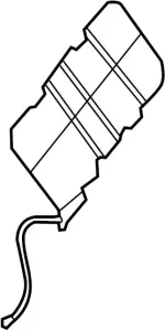 883856SA2A - Body: Seat Cushion Heater for Infiniti Image