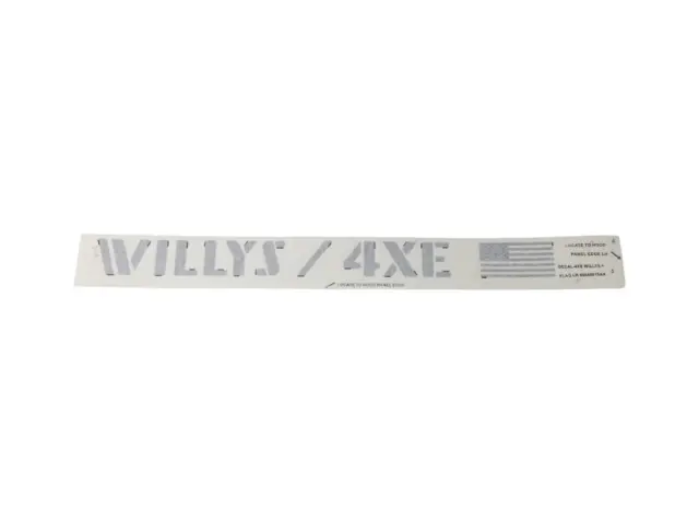 « 68648615AA –  : Hood Side Decal, Côté Gauche pour Mopar Image »