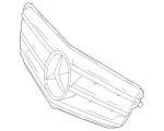2048802483 - : Radiator Shell for Mercedes-Benz Image
