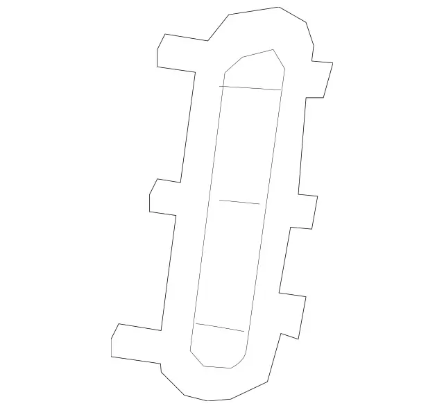 4637407600 - Rear-End Door/Trunk Lid/Liftgate: Seal, Rear-End Door for Mercedes-Benz: G500, G550, G580, G63 4x4 Squared AMG, G63 AMG Image image